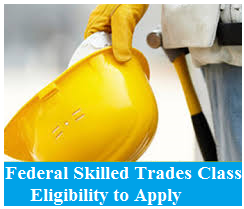 Federal Skilled Trades Class FSTC