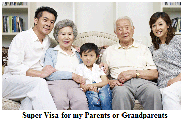 Super Visa for my Parents or Grandparents