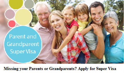 Bring your Parents and Grandparents to Canada under the Super Visa