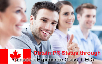 Obtain Permanent Residence status through Canadian Experience Class