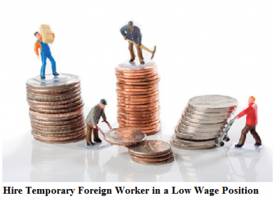 Hire a Temporary Foreign Worker in a Low Wage Position