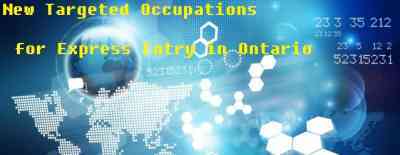 New Targeted Occupations for Express Entry in Ontario