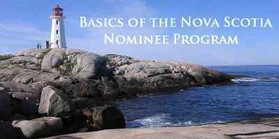 Basics of the Nova Scotia Nominee Program